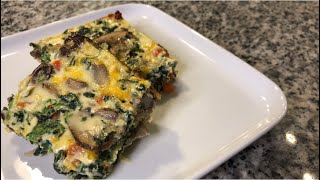 HOW TO MAKE A CRUSTLESS VEGGIE QUICHE