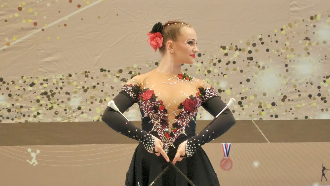 Majorettes *KROKODYL Ostrava* / 2 BATON SOLO, mažoretky / Hradec Kralove 2025 |