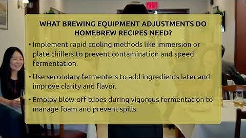 What Brewing Equipment Adjustments Do Homebrew Recipes Need? - The Pint Guy