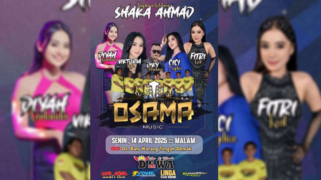 🔴 LIVE STREAMING OSAMA MUSIK DEMAK - KHITANAN SHAKA AHMAD - ANI JAYA AUDIO LIVE - NOVAL PRODUCTION