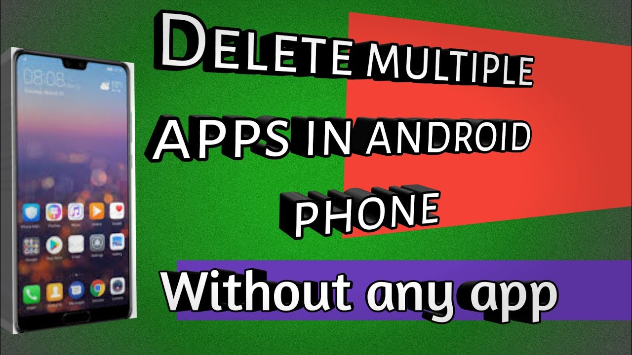 How to uninstall multiple apps at once android how to uninstall system