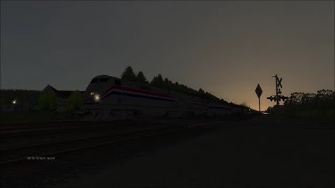 ORTS/MSTS -  Chasing The Amtrak Halloween Train