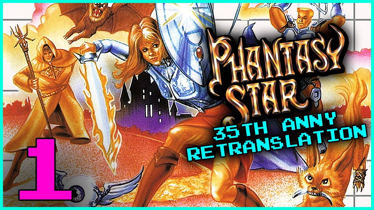 Phantasy Star 35th Anniversary Retranslation (Real Hardware) - Part 1