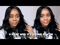 The BEST Wig For Beginners| Styling the NEW VPART Wig: Quick, Easy, and Natural Looking| Alipearl