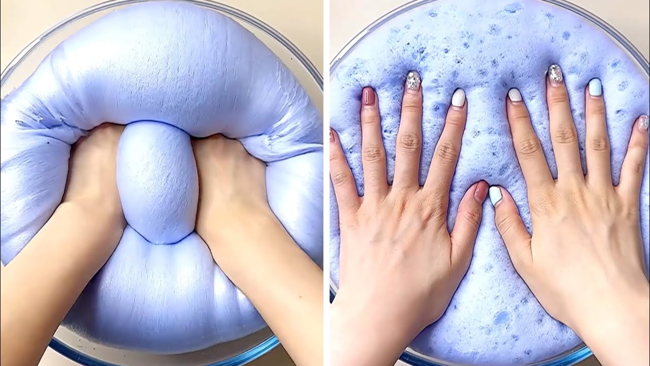 Slow Slime Most Relaxing and Satisfying Slime Videos #151 //Fast Version // SLM ...