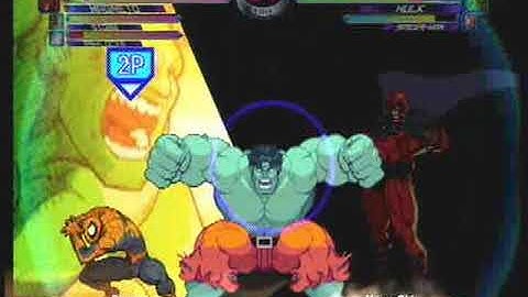 MvC2: Post Gamma Crush combo by Magneto .:3.10.19:.