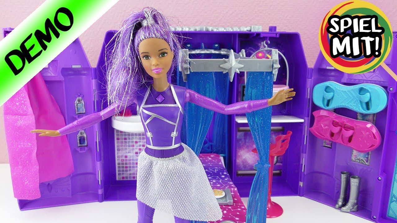 BARBIE STERNENSCHLOSS Spielset deutsch | Raumstation mit ...