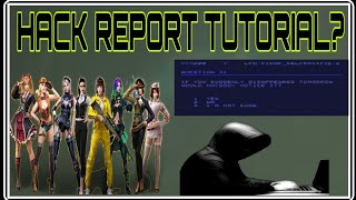 #GARENA FREE FIRE HACK REPORT TUTORIAL MUST WATCH GUYS