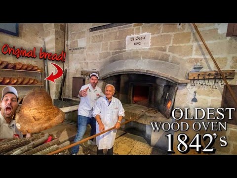 I Cooked in 1842 Wood Oven ⎮One of The Oldest in the world !