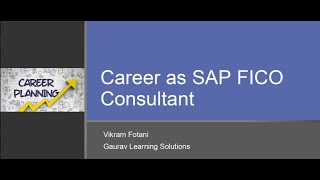 Career as SAP FICO Consultant | Gaurav Learning Solutions screenshot 4