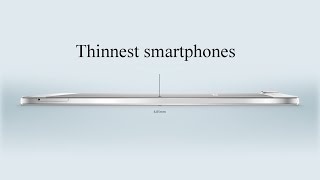 Top 5 Thinnest smartphones in the world