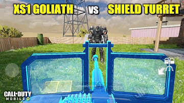 *NEW* SHIELD TURRET vs XS1 GOLIATH in CALL OF DUTY MOBILE!! (TIPS & TRICKS) PART 10