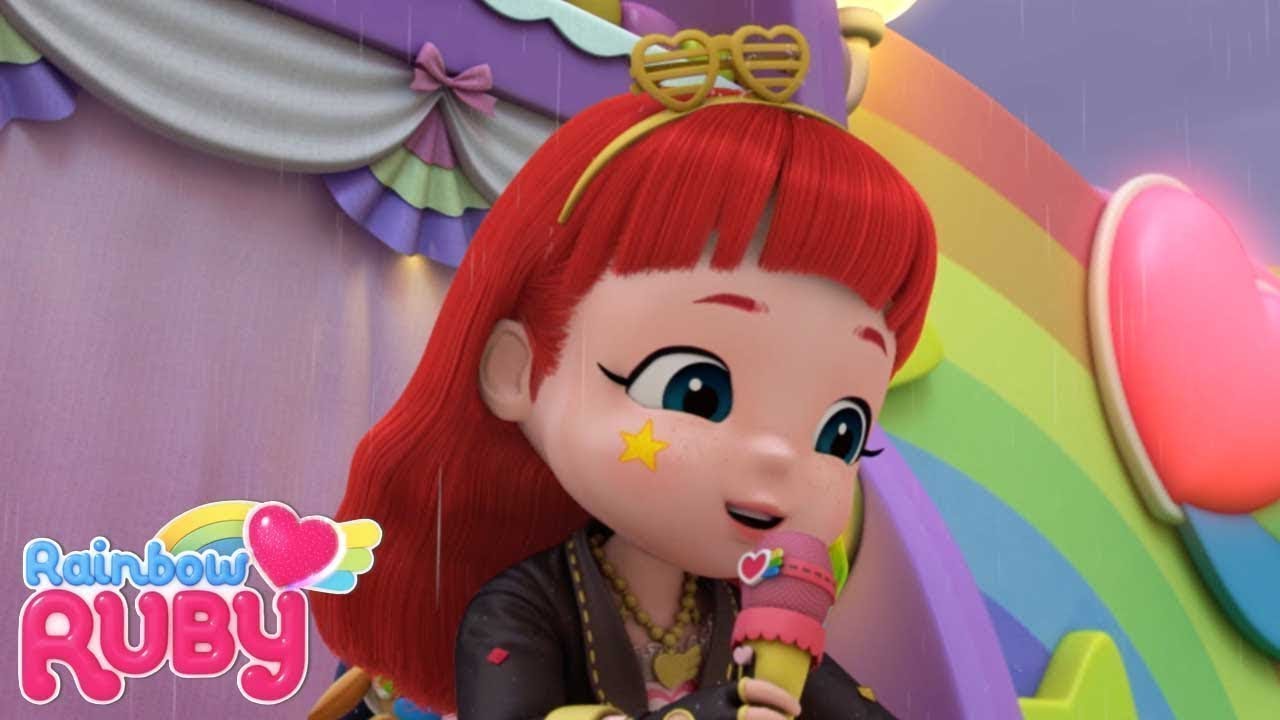 Reinbow Ruby Singing in the Rain | Rainbow Ruby | Cartoons for Kids | WildBrain ...