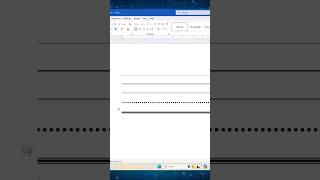 MS Word me Auto Line Drawing 😲 | Easy Trick Hindi