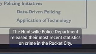 Huntsville Police share stats on crime and population in the city