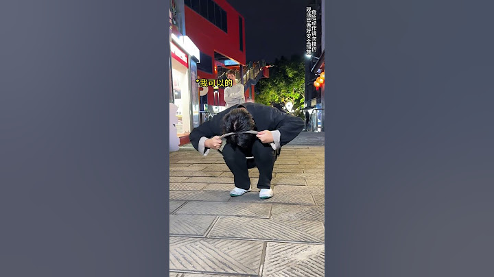 A Young Man Born In The 2000s Performed On The Street And Got Into A Steel Ring#acrobatics