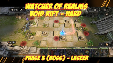 Watcher of Realms Void Rift (Hard) Phase 3 - Laseer (Boss)