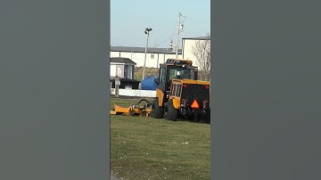 Pairing the Trackless MT7 with our 14 Ft Mower Attachment!