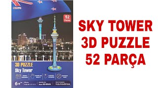 SKY TOWER 3D PUZZLE YAPIMI! GÜNEY YARIM KÜRENİN EN YÜKSEK YAPISI! screenshot 3