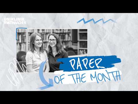 Paper of the Month: Award Recipients Priv.-Doz. Dr. rer. medic. Susanne Nehls & Elena Losse