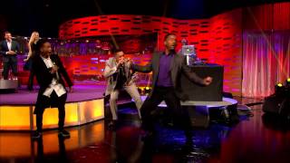 Will Smith, DJ Jazzy Jeff \& Alfonso Ribeiro (Carlton Banks) on 'The Graham Norton Show