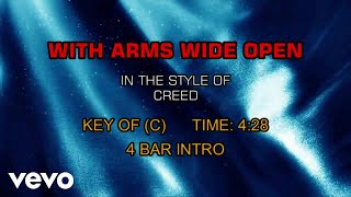 Creed - With Arms Wide Open (Karaoke) chords
