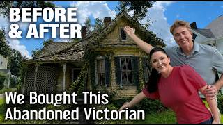 Before & After! We Bought This Abandoned Historic Home!!