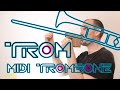 "TROM" - DIY MIDI trombone prototype - Featuring lip tension sensor and virtual slide.