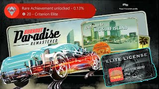 I Spent Over 50 Hours Getting Every Burnout Paradise Remastered Achievement... AGAIN!