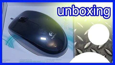 Unboxing — Logitech M100 Mouse