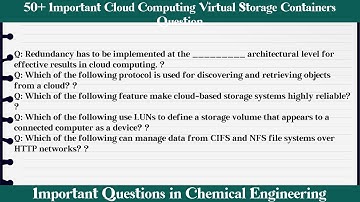 MCQ Questions Cloud Computing Virtual Storage Containers with Answers