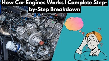 How Car Engines Work in 2025 🔧 | Complete Step-by-Step Breakdown
