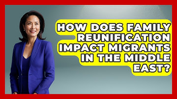 How Does Family Reunification Impact Migrants in the Middle East? | Middle East Migraters News