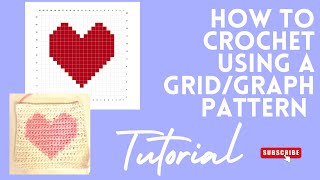 How to crochet using a grid/graph pattern | Stitch fiddle tutorial screenshot 5