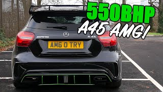 This 550BHP *Hybrid Turbo* A45 AMG is NUTS!