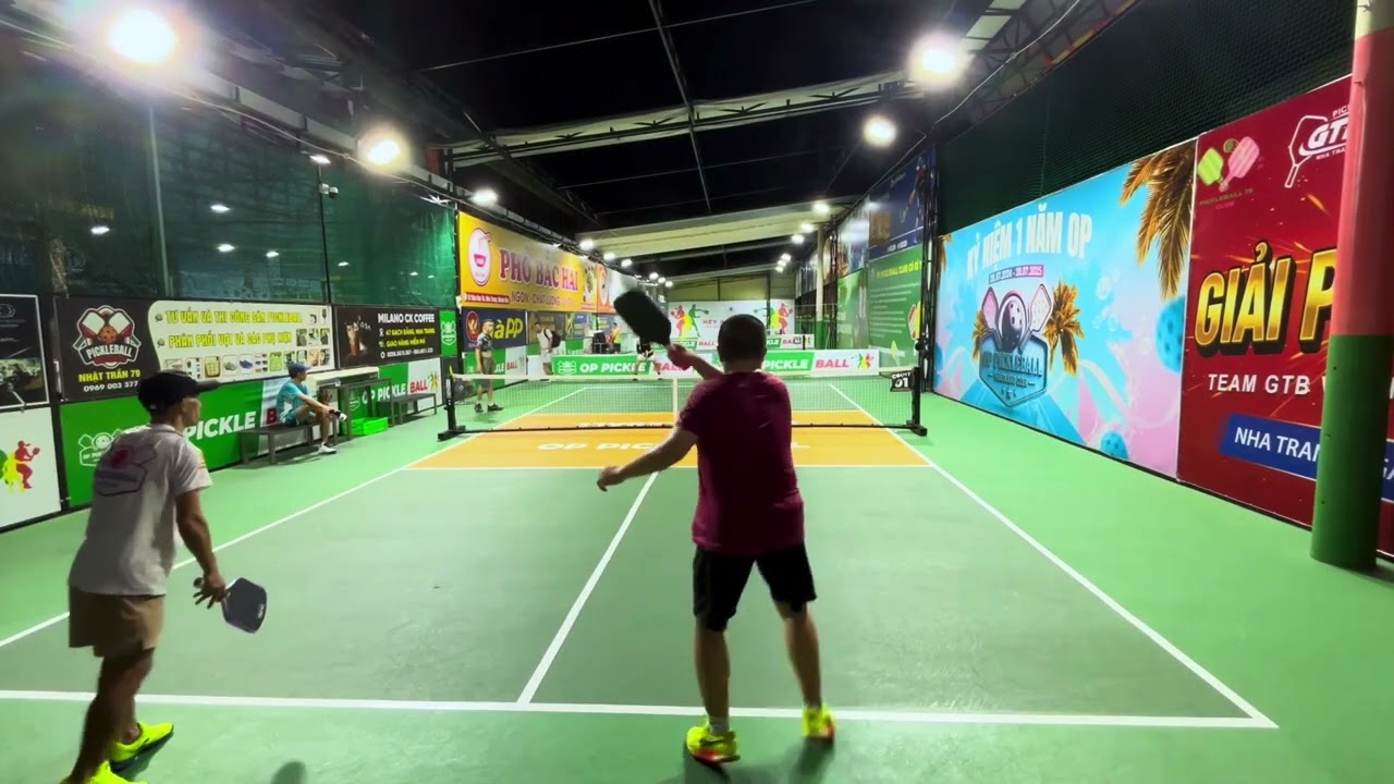 Pickleball Training | Khôi/Huy vs Việt/Anh | OP Pickleball Nha Trang