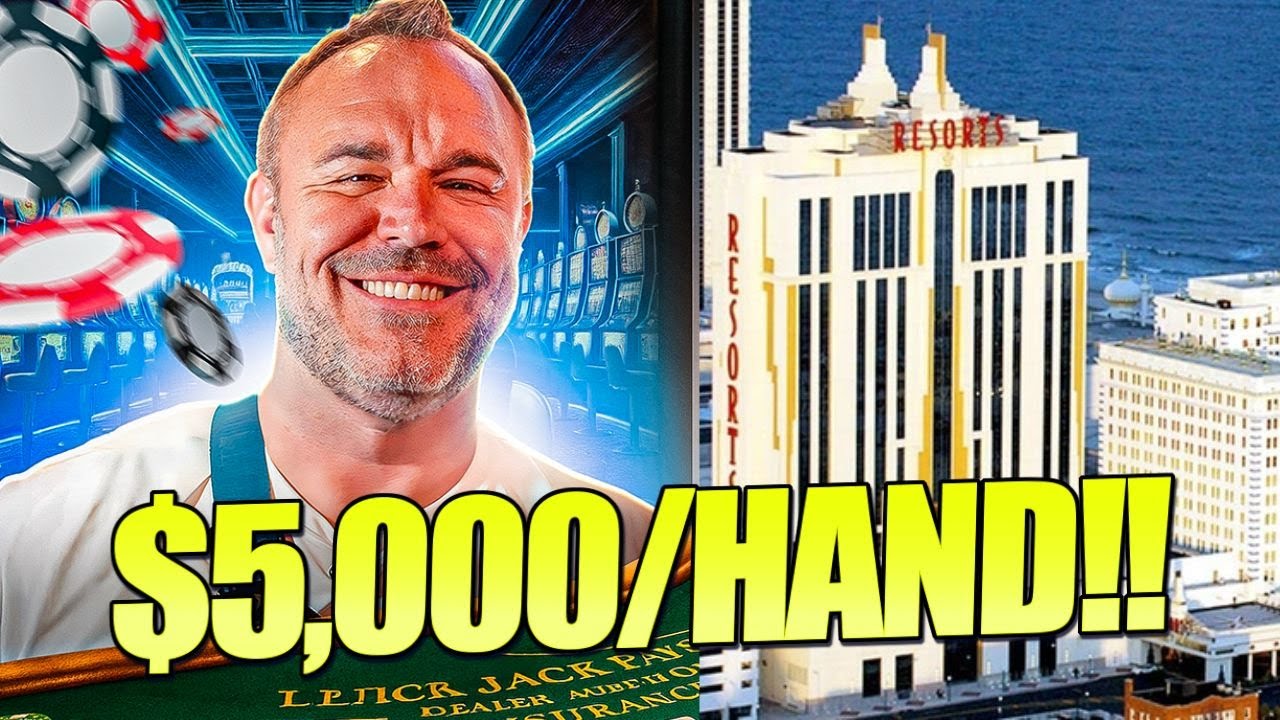 My FIRST Ever Recorded Blackjack Session in Atlantic City!