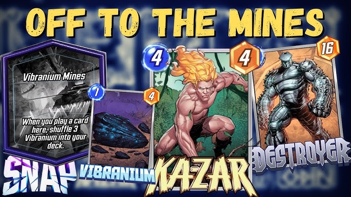 6 MARVEL SNAP Decks for the Vibranium Mines Featured Location