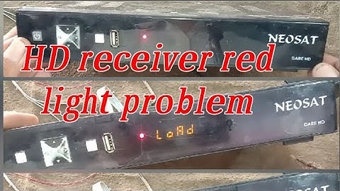 NEOSAT DARE HD Receiver read Light problem solved | Power supply repairing Urdu Hindi Ameer tv9