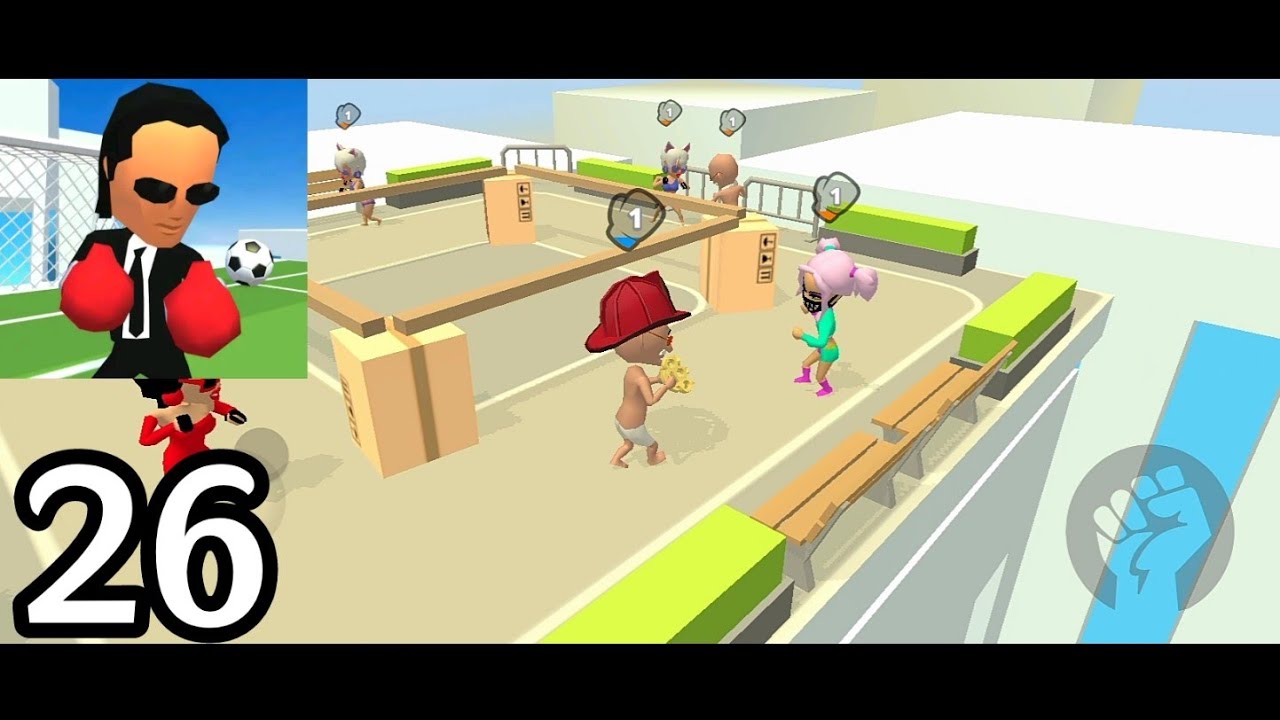 I THE ONE: Fun Fighting - Roof - Level 51-60 - Android Gameplay Walkthrough Part 26