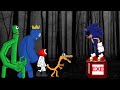 Sonicexe vs all rainbow friends animation drawing cartoon 2