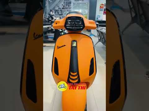 Video Vespa Sprint cam nhám tươi xinh/ đặt có liền... - youtube