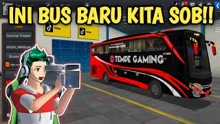 WOW!! BUS BARU UNTUK SOBAT TEMPE GAMING | BUS SIMULATOR INDONESIA (BUSSID)