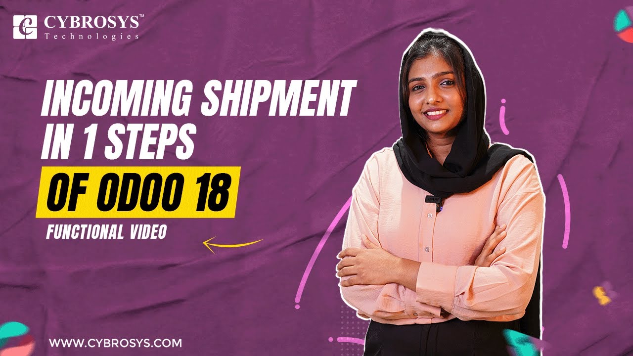 How to Manage Incoming Shipment in 1 Step in Odoo 18 Inventory | Odoo ...