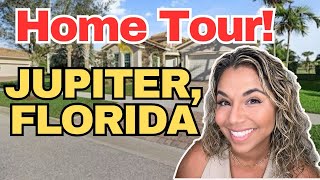 Home Tour In Jupiter Florida!  Bridgewater 2024!
