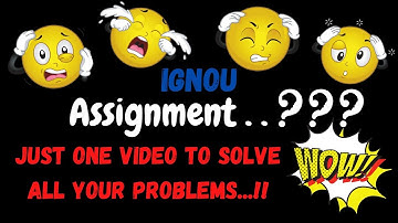 IGNOU | Assignment Online Submit कैसे करें || How to Submit IGNOU Assignments | June Exam 2020