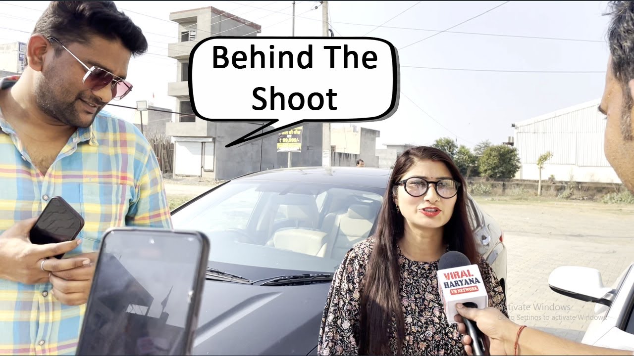 देखो मै वीडियो कैसे बनाती हू haryana second hand car bazar haryana