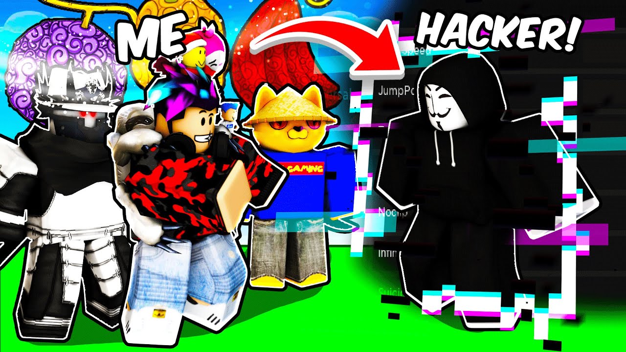 Quando vc encontra um HACKER no Blox Fruits! #roblox #bloxfruits