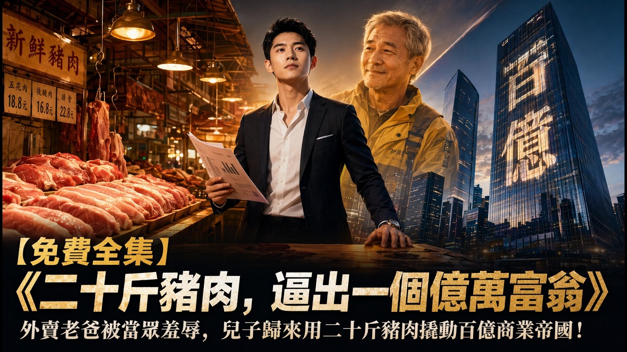二十斤豬肉，落魄外賣員逆襲百億首富