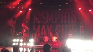 Memphis May Fire-Opening-Live